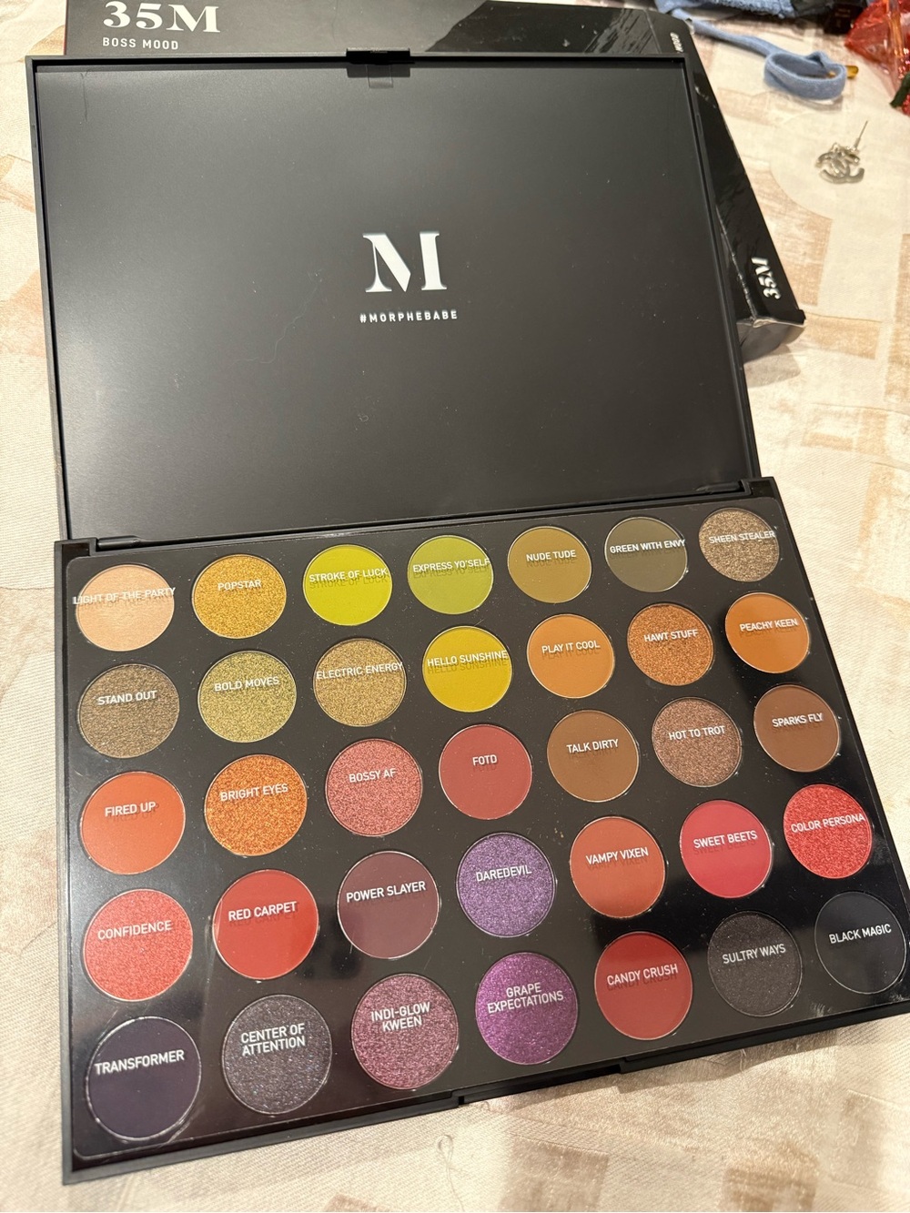 Morphe 35M Eyeshadow Palette Boss Mood